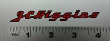 J C Higgins decals-pair 3.88 inches long picture