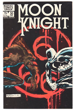 MOON KNIGHT #30 WEREWOLF BY NIGHT Marvel Comic Book Bronze Age Vintage Near Mint picture
