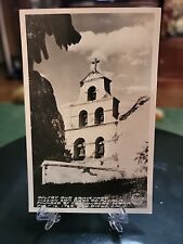 VTG Real Photo Postcard RPPC San Diego Mission Belfry And Graveyard 1769 picture