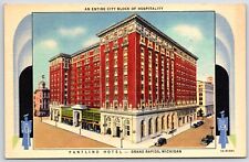 Vintage Postcard - PANTLIND HOTEL - Grand Rapids Michigan - MI picture