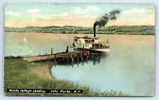 Postcard Keuka College Landing, Lake Keuka NY H98 picture