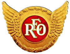 REO Wings Reproduction Cut Out Metal Sign 12.8x16.4 picture