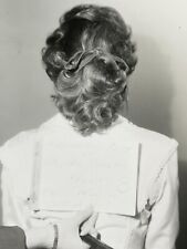 P6 Photograph Beautiful Blonde Actress Profile Makeup Hair Production Photo picture