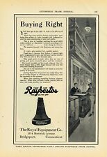 1915 Royal Equipment Co. Ad: Raybestos Brake Lining - Bridgeport, Connecticut picture