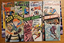 Vintsge DC 7x Lot Silver & Bronze Age Lois Lane, Teen Titans  picture