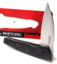 KERSHAW KS1342 RHETORIC Wharncliffe Spring Open Assisted Folding Pocket Knife picture