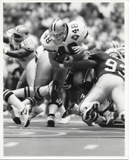 Press Photo of Dallas Cowboy great Daryl Moose Johnston in action during game picture