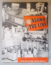 1948 ALONG THE LINE MAGAZINE New York New Haven & Hartford Railroad NOV-DEC picture