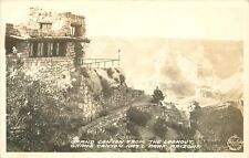 Postcard RPPC Arizona Grand Canyon Lookout Frasher 1940s 23-722 picture