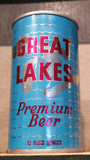 1970 GREAT LAKES PULL TAB BEER CAN STEEL ASSOCIATED BREWING 4 CITY CHICAGO EMPTY picture