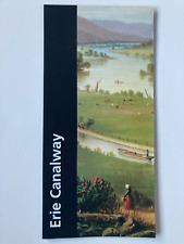ERIE CANALWAY NATIONAL PARK UNIGRID BROCHURE NEW YORK 3 OFFICIAL PASSPORT STAMPS picture