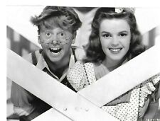 JUDY GARLAND + MICKEY ROONEY 1960s PRINTED LATER TYPE II PHOTO 209 picture