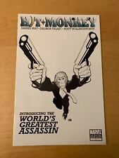 HIT MONKEY 1, 2ND PRINT B&W VARIANT,  NM (9.2 - 9.4) , 1ST APPEARANCE picture