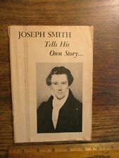 Antique Vintage Ephemera LDS Mormon Joseph Smith Own Story Book Booklet  picture