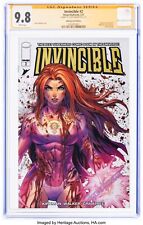 Invincible #2 Atom Eve Gold Foil Variant CGC SS 9.8 SIGNED Tyler Kirkham WhatNot picture