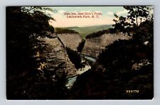 Letchworth Park NY-New York, Glen Iris, Cole's Point, Vintage Postcard picture