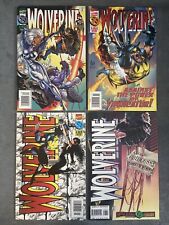 Woverine X-Men Deluxe Issue No. 95-98 November 1995 Marvel High Grade - Lot of 4 picture