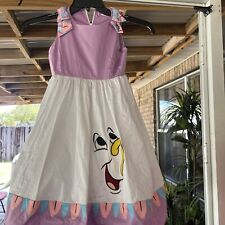 Walt Disney world Dress shop girls Ms. Pots dress size medium M EUC rare htf  picture