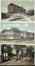 Antique 1910-12 Council Bluffs IA Postcard Lot Hospital Christian Fairmount Park picture