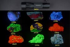 JHSet240 SW UV Flashlight Plus 9 Fluorescent Minerals picture