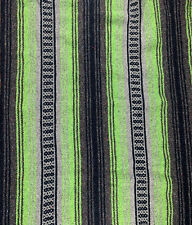 Vintage Mexican Falsa Woven Blanket Rug Multi-color 66