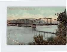 Postcard Washington Street Bridge Binghamton New York USA picture