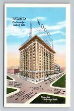 Chattanooga TN-Tennessee, Hotel Patten, Advertising, Vintage Souvenir Postcard picture