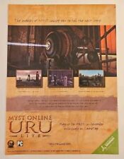 2006 MYST Online URU Live PC Print Ad - 7.5
