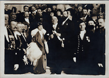Paris, Madame Poincaré and Henri Galli, Vintage Print, circa 1910 Vintage Print picture