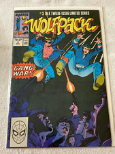 Wolfpack #3 (of 12) Ltd. Series Marvel Comics 1988 VF+ Hama/Wilson/Baker picture