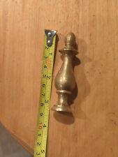 Vintage Solid Brass Classical Spire Lamp Finial 3 1/4