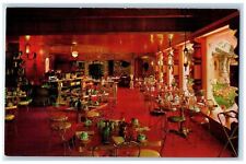 c1960's Heart Designed Chairs, Copper Tables Madonna Inn Coffee Shop CA Postcard picture