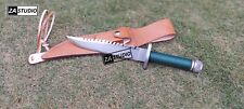 ZAS Rambo Knife First Blood Part1 Handmade Knife Tactical knife & Leather Sheath picture