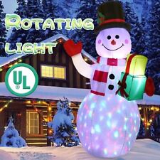 5FT Christmas Inflatable Snowman with LED Light Air Blown Up Home Garden Decor picture
