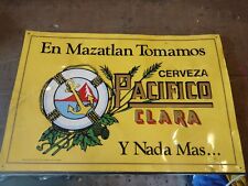 Pacifico Clara Cerveza Large Metal Sign 25