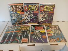 Night Rider #1-6 (Marvel 1974) Near Complete Duplication VG picture