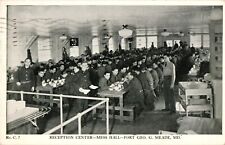 1942 Fort Geo G Meade Maryland Mess Hall Reception Center Postcard picture