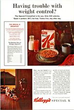 Vintage 1964 Kellogg's Special K The Best To You Each Morning Advertisement picture