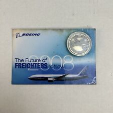 Boeing 777 Freighter First Delivery 2008 Challenge Coin 840Q picture