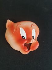 Vintage Porky Pig Porkys House of BBQ Ceramic Face Only picture