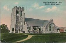 Postcard Russell Sage Memorial Chapel East Northfield MA  picture