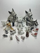 Lot of 18 Porcelain Dog Figurines- marked Japan Vtg picture