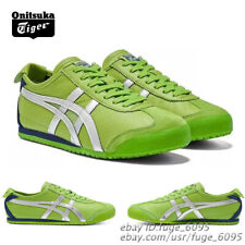 NEW Onitsuka Tiger MEXICO 66 Unisex Shoes Sneakers Green/Silver 1183A201-305 picture
