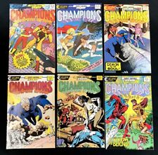 Champions Vol. 1 (1986-1987) COMPLETE SERIES #1-6 ECLIPSE COMICS  High Grade picture