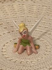RARE 1950s Hagen Renaker Disney Tinkerbell Seated Porcelain Figurine Eyes Closed picture