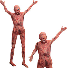 Halloween Bloody Full Body - 4.8Ft Latex Skinned Hanging Corpse Torso Props for  picture