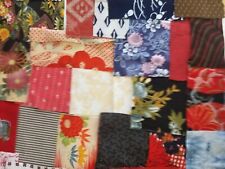 Vintage Japanese Mixed Prints Fabric/Boro, Sashiko 35 Pieces, Kasuri, Yukata picture