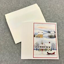 20 Vintage Abbey Press Christmas Holiday Cards w/ Envelopes picture
