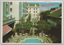 Hotel~New Orleans LA~De La Poste Motor Hotel~French Quarter~Continental Postcard picture