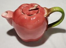 Vintage,Wang’s international,Glazed Ceramic Apple Teapot with Lid, Never used  picture